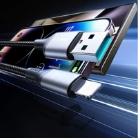 "Joyroom S-A28 Flash Series 3A USB-A - "Lightning" laidas 1 m - juodas