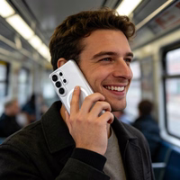 Tech-Protect MagSlim MagSafe Dėklas for Samsung Galaxy S26 Ultra - Clear Matinis