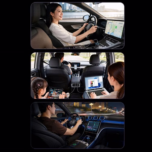 Orico PowerLink 165W USB-A + 2x USB-C automobilinis įkroviklis - juodas