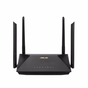 ASUS RT-AX1800U belaidis maršrutizatorius Gigabitinis eternetas Dviguba juosta (2,4 GHz / 5 GHz) Juoda