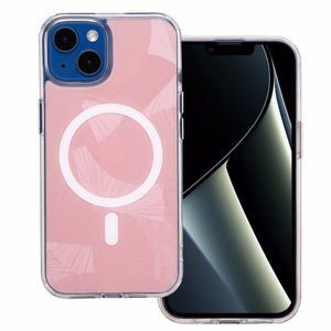 Flash Mag dėklas for iPhone 13 6,1" rožinis