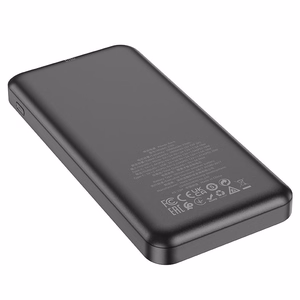 Išorinė baterija (f) Hoco 10000 mAh QC3.0 PD 3A 20W J102 juoda