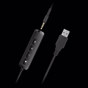 USB kompiuterio ausinės Kruger&Matz P3 su mikrofonu