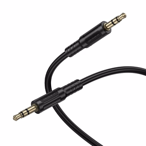 Borofone kabelis AUX BL25 Nice - jack 3,5mm į jack 3,5mm - 1 metras juodas