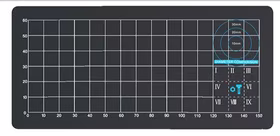 Universalus magnetinis kilimėlis telefono ardymui Jakemy 170x80mm