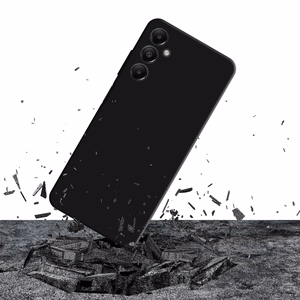 3mk Silicone Case silikoninis dėklas Samsung Galaxy A05s - juodas