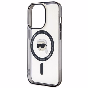 Dėklas telefonui Karl Lagerfeld KLHMP15LHKHNOTK iPhone 15 Pro - permatomas (m)