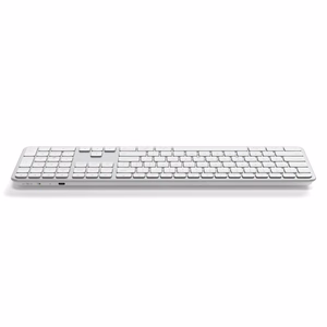 Satechi Slim EX3 belaidė QWERTY klaviatūra Mac / PC, ST-KEX3S-EN, sidabrinė