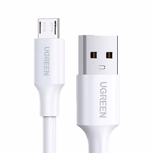 Ugreen US289 60142 micro USB / USB-A laidas 1.5m baltas