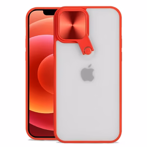Tel Protect Cyclops dėklas telefonui iPhone 12 Pro Max raudonas