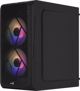 Aerocool CS107V2 kompiuterio korpusas „Mini Tower“ Juoda