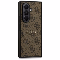 Dėklas telefonui GUESS SAMSUNG Z Fold7 GUHMZFD7P4MSEGCW (Magnētinis 4G PU su dideliu logotipu) rudas