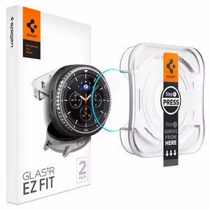 Spigen Glas.TR ”Ez-Fit” закалённое стекло для Samsung Galaxy Watch 8 46mm - прозрачное