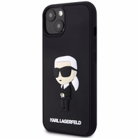 Dėklas telefonui Karl Lagerfeld iPhone 14 Plus 6,7 KLHCP14M3DRKINK juodas