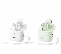 REMAX BLUETOOTH EARPHONES TWS W27 baltas BT 5.4