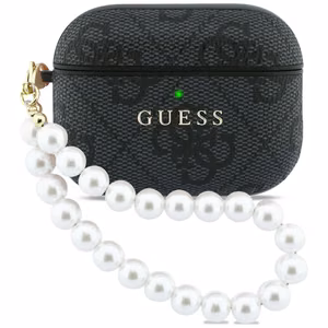 Guess 4G Pearl Dirželis Dėklas for AirPods Pro 3 - juodas
