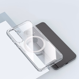 Nillkin Nature TPU Pro Magnetinis dėklas telefonui su MagSafe Samsung S25+ - Baltas