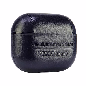 Audi odinis dėklas su dideliu logotipu AirPods 3 - juodas