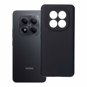 Silikoninis dėklas skirtas XIAOMI Redmi Note 15 5G black