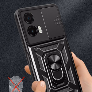 Tech-Protect CamShield Pro dėklas Motorola Moto G35 5G - juodas