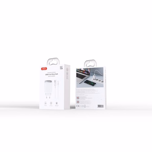 XO sieninis įkroviklis CE19 QC 18W 1x USB baltas + kabelis microUSB