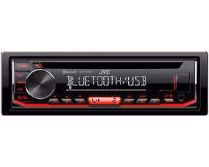 JVC KD-T702BT Juoda 200 W Bluetooth