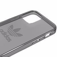 Adidas OR Apsauginis skaidrus dėklas iPhone 12 / iPhone 12 Pro - juodas