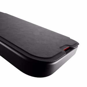 Puro Book Mag magnetinis odinis dėklas su atvartu ir kortelių skyriumi iPhone 16 - juodas