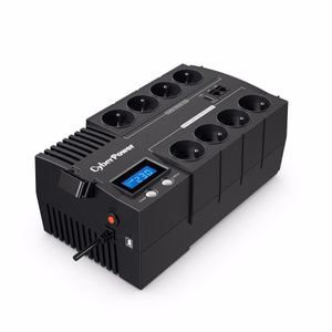 CyberPower BR700ELCD-FR nepertraukiamo maitinimo šaltinis (UPS) Line-Interactive 0.7 kVA 420 W 8 AC lizdai