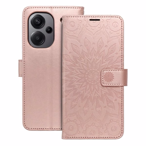 Dėklas telefonui MEZZO XIAOMI Redmi Note 13 Pro Plus 5G mandala rožinis auksas