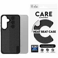 CARE by PanzerGlass Funkcinis Heat Beat dėklas telefonui Samsung Galaxy S25+ - Juodas