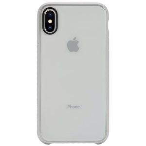 Incase Pop dėklas, skirtas iPhone X, skaidrus ir skalūno pilkas