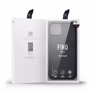 Dux Ducis Fino nailoninis dėklas telefonui iPhone 14 Plus juodas