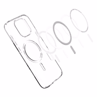 Spigen Liquid Crystal Mag Magnetinis dėklas iPhone 16 Pro - skaidrus