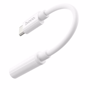 Adapteris HOCO USB Type-C (M) - ausinių jungtis 3.5mm (F)