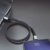 3mk Hyper Cable N-SERIES USB-A / MicroUSB 1m 5V/2.4A 12W laidas - juodas