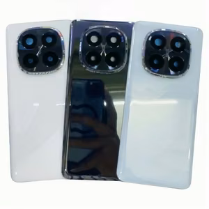 Galinis dangtelis suderinamas su Xiaomi Redmi Note 14 Pro+ 4G juodas (su kameros objektyvu) OEM