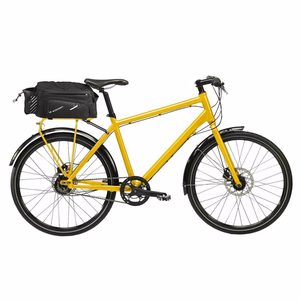 Wozinsky Bike Pannier Rack Bag with Shoulder Strap 9L (Rain Cover Included) Black (WBB22BK)