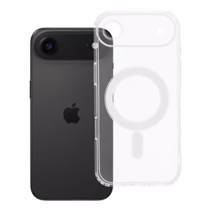Чехол для iPhone 17 AIR Clear Mag Cover (STR / CAMERA PROTECTION) совместимый с MagSafe прозрачный