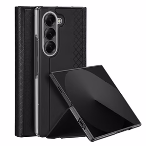 Dux Ducis Brill Case for Samsung Galaxy Z Fold7 with Magnetic Closure - Black