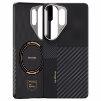 Benks Montage Magnetic Armor Air Kevlar Dėklas Metal Frame 600D+1500D (F050) for Samsung Galaxy S26 Ultra juodas