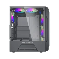 Darkflash LEO computer case (black)