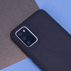 Matinis TPU dėklas, skirtas "Realme C55", juodas