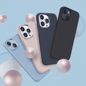 Crong Color Cover LUX Magnetic dėklas, skirtas iPhone 15 Pro, suderinamas su MagSafe, rožinis