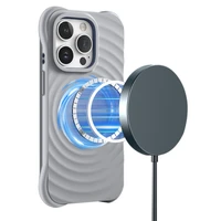 Circle Mag dėklas telefonui iPhone 12 / 12 Pro 6,1" pilka