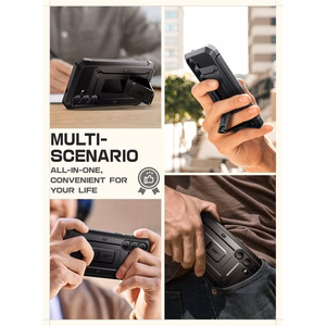 Supcase Unicorn Beetle Pro dėklas Samsung Galaxy S25 FE juodas