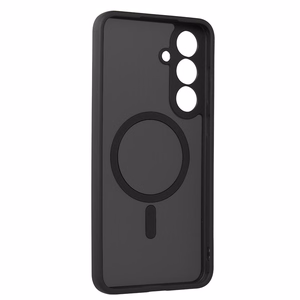 Pilnas matinis magnetinis dėklas Samsung Galaxy S25 FE juodas