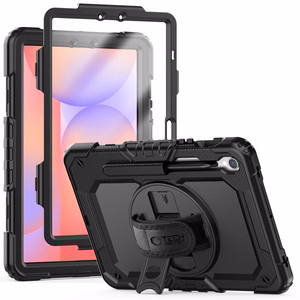 Tech-Protect Solid360 dėklas telefonui Samsung Galaxy Tab S9 FE 10.9" X510 / X516B - juodas