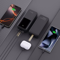 Išorinė baterija Tech-Protect PB03 30000mAh 22.5W - juoda