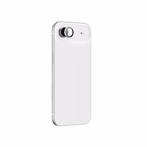 AmazingThing Objektyvo Stiklas iPhone 17 Air su Sidabriniu Aliuminio Rėmu